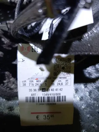 Sandalias Zara Talla 38