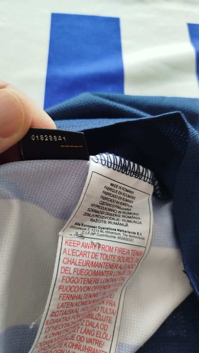 Camiseta Nike Hertha BSC Berlín 2002/03