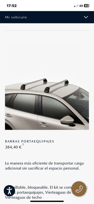 Barras portaequipajes Mazda CX60