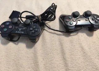 Pack 2 Mandos PS2 Sony