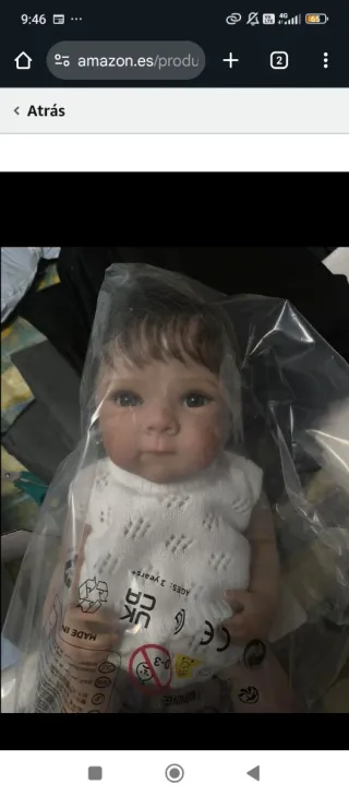 Bebé Reborn realista