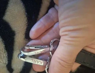 Bolso Corazón Karl Lagerfeld Negro