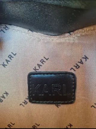 Bolso Corazón Karl Lagerfeld Negro