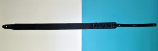 Correa para Guitarra Eléctrica Negra Piel Cuero