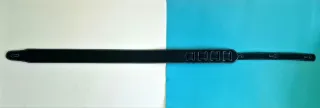 Correa para Guitarra Eléctrica Negra Piel Cuero