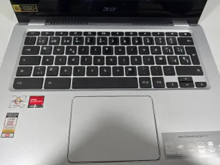 Portátil Acer Chromebook Spin 514 Argento