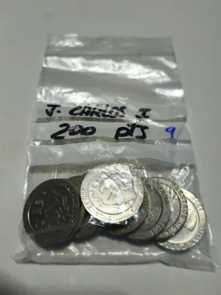 Monedas España J. Carlos I AÑOS VARIOS