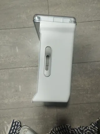 Cajón nevera blanco