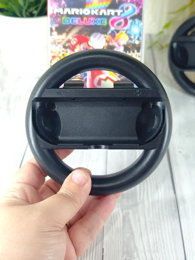 Juego Mario Kart Deluxe 8 + 2 Volantes