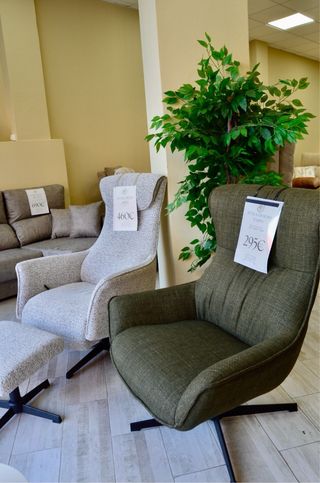 Sofá de tela diferentes colores