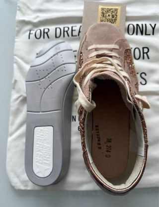 Zapatillas Golden Goose Glitter Rosa