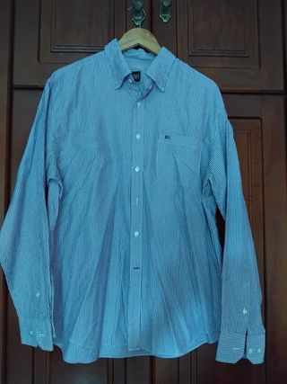 Camisa Pedro del Hierro Rayas Azul