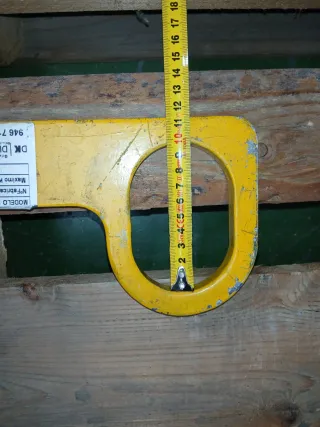 Gancho C para carretes 300mm 500kg