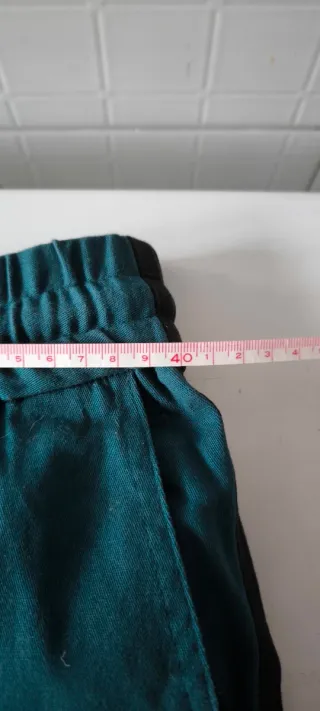 Pantalón Welcome Skateboards Negro/Teal