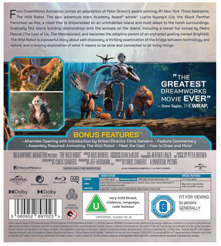 Blu-ray El Robot Salvaje Nuevo Precintado