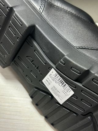 Zapatos Clarks Negros Piel