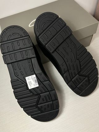 Zapatos Clarks Negros Piel