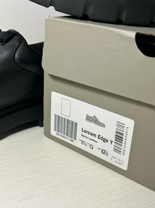 Zapatos Clarks Negros Piel