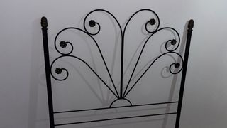 Cabecero forja negro/dorado 90/105