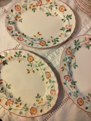 Vajilla de porcelana Inglesa Churchill 55 Piezas