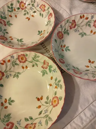 Vajilla de porcelana Inglesa Churchill 55 Piezas
