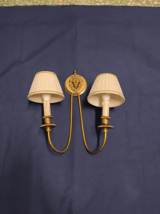 Aplique de pared cabeza de león