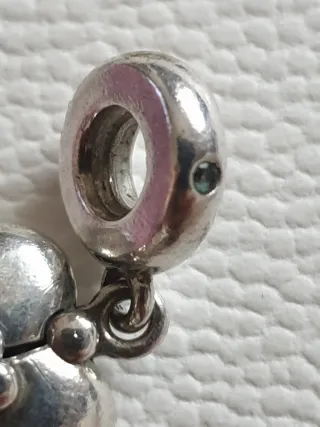 Charm Pandora Cuore Ali Famiglia Argento