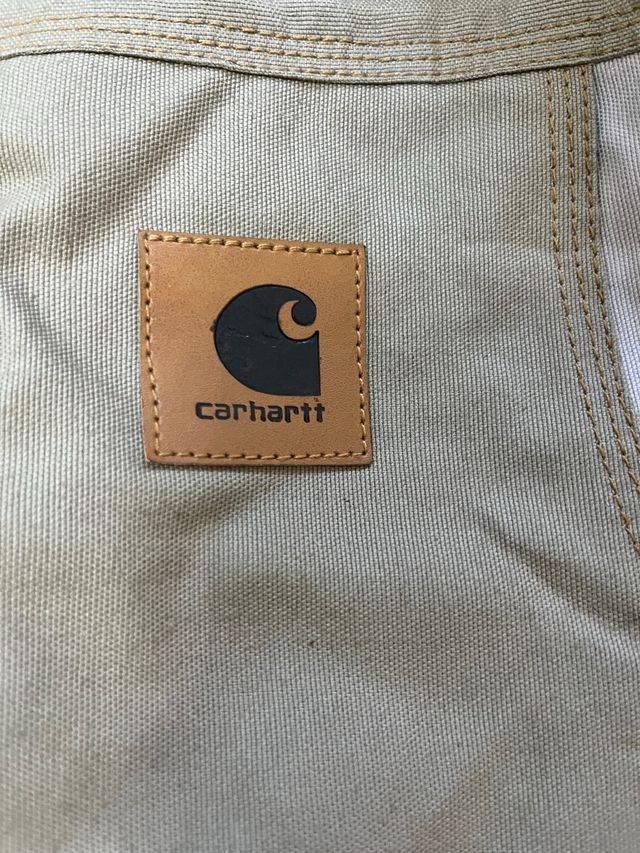 Chaqueta Carhartt Beige y Azul