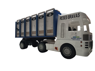 Camión de reses bravas madera + rampa