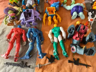 Lotto action figure anni 80/90