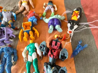 Lotto action figure anni 80/90