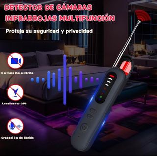 Detector de cámaras y micrófonos ocultos