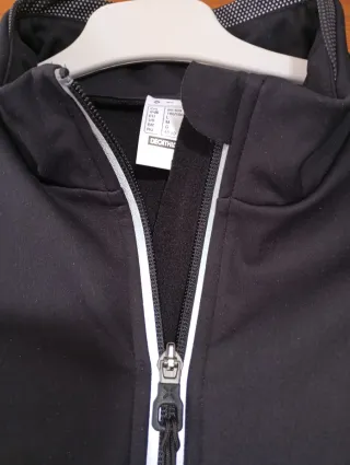 Chaqueta Ciclismo Térmica Btwin Negra