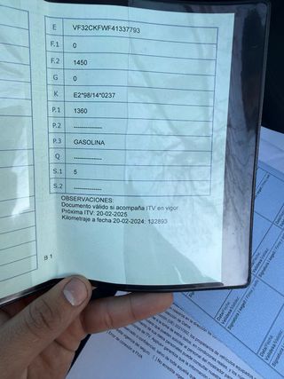 Peugeot 206 1.4 GASOLINA 2001