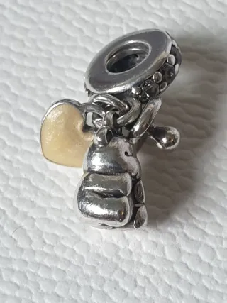 Charm Pandora Orsetto  Cuore e ciuccio
