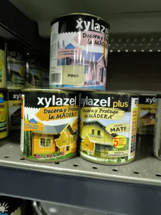 Lote 3x375ml Xylazel Pino Mate y Satinado