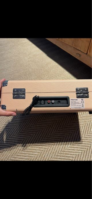 Tocadiscos Portátil PRIXTON peach