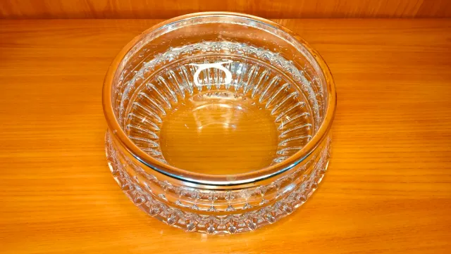 Ciotola centrotavola in cristallo intagliato 640513971