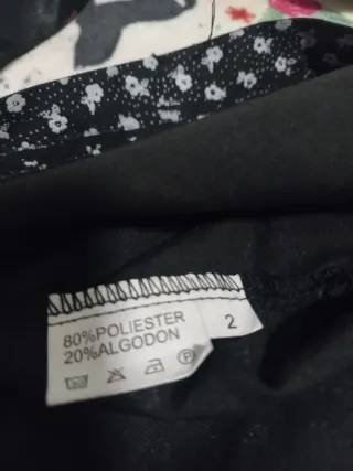 Traje de casera niña