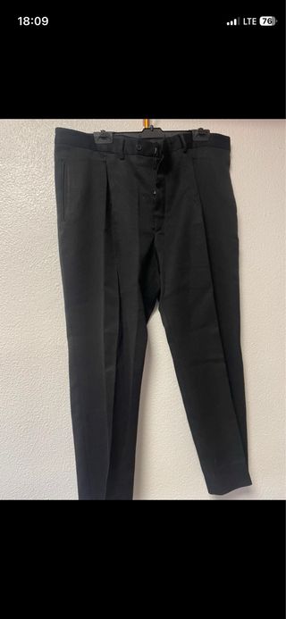 Traje chaqueta hombre negro con chaleco