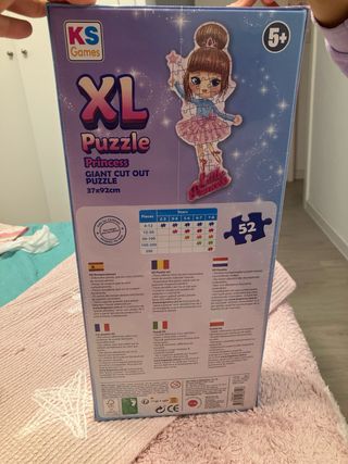 Puzzle XL Princesa 52 piezas KS Games