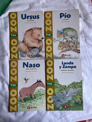 Maleta de 24 libros del Zoo