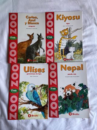 Maleta de 24 libros del Zoo