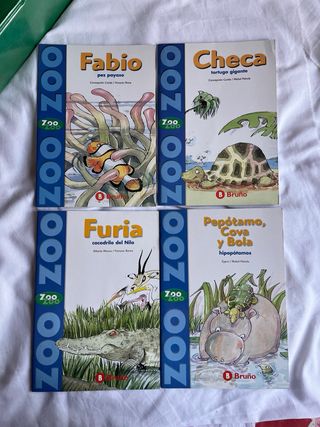 Maleta de 24 libros del Zoo