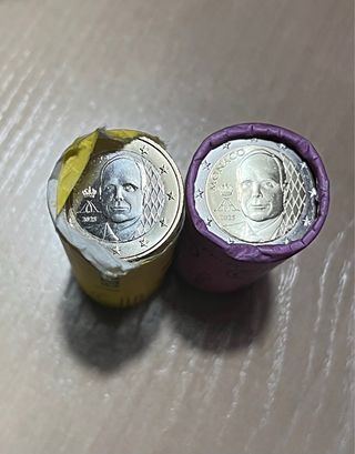 Monedas 1 y 2€ Mónaco 2025