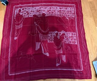 Foulard Renato Balestra bordeaux