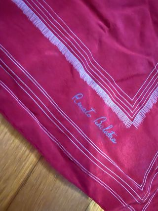 Foulard Renato Balestra bordeaux