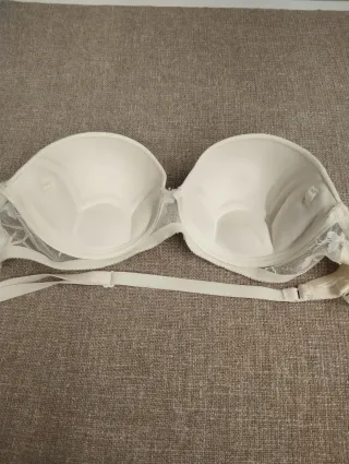 Sujetador Bárbara Lee blanco talla 85B