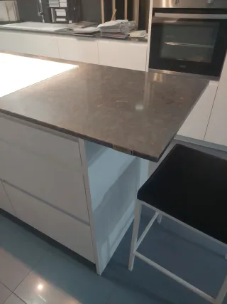 Liquidación Cocina Moderna Blanca y Gris