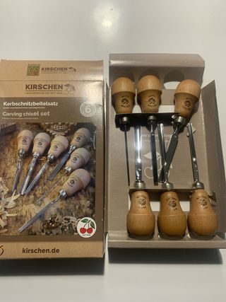 Juego de 6 Gubias Kirschen